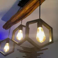 لوستر چوبی سنتی