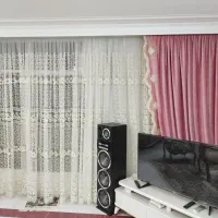 پرده به صورت کامل و تک|پرده، رانر، رومیزی|اصفهان, بهارستان|دیوار