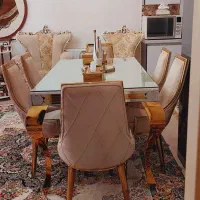 میز ناهار خوری فورتیک فلزی