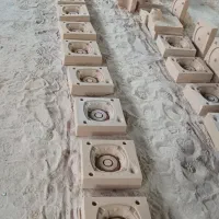 استخدام قالب گیر و کوره دار در ریخته‌ گری