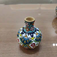 سه عدد گلدان مینا کاری|مجسمه، تندیس، ماکت|لار, |دیوار