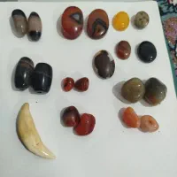 نگین های انگشتر مهره ودعا فال و...