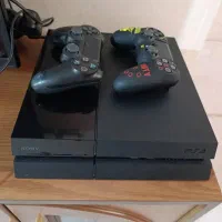 کنسول ps4 ترو تمیز بی حرف دو دسته