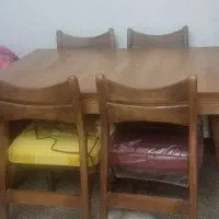 میز نهار خوری 4 نفره سالمه سالم