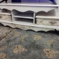فروش میز تلویزیون چوبی سه تیکه