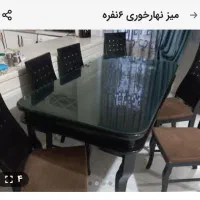 میز نهارخوری ۶ نفره|میز و صندلی غذاخوری|تهران, تهرانسر شرقی|دیوار