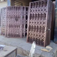 درب حفاظ اکاردیونی یا اکاردونی شاخ گوزنی ونرده