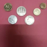 سکه خارجی و پهلوی وجمهوری