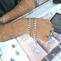 دستبند نقره کارتیر بلند|جواهرات|مشهد, حرم مطهر رضوی|دیوار