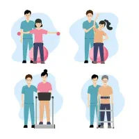 فیزیوتراپی و بازتوانی در منزل