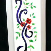 قاب|تابلو، نقاشی، عکس|گنبد کاووس, |دیوار
