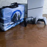 ps5 اسلیم فول بازی دو دسته پی اس فایو با دیسک خور