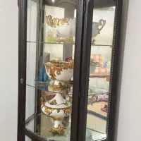 بووفه.چهار طبقه .چووب گردو کاملا سالم|بوفه، ویترین، کنسول|اردبیل, |دیوار