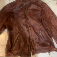 کاپشن چرم طبیعی آلمانی