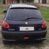 *پژو 206 تیپ 3کارمندی بیرنگ شاسی پلمپ،در بهشهر *|خودرو سواری و وانت|گرگان, |دیوار