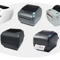 لیبل پرینتر رومیزی ریبون خور زبرا لیبل زن zebra