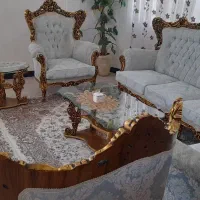 مبل سلطنتی ۷ نفره|مبلمان خانگی و میز عسلی|مریوان, |دیوار