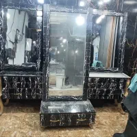 دکور،ویترین آینه کنسول آرایشگاه مردانه زنانه