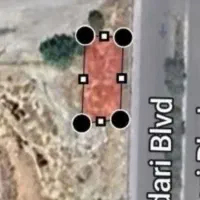 زمین بر بلوار شهرداری