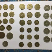 تعدادی سکه قدیمی|کلکسیون سکه، تمبر، اسکناس|اصفهان, صدف|دیوار