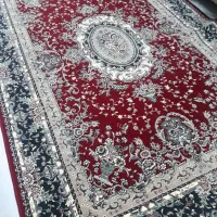 فرش کارکرده قرمز