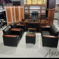 مبلمان اداری اطلس فرم جلو مبلی با شیشه|دفتر کار|آفتاب, |دیوار