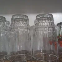 سه دست لیوان سالم بدون لب پریدگی|ظروف سرو و پذیرایی|گیلوان, |دیوار