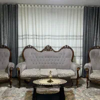 مبل سلطنتی ۹ نفره|مبلمان خانگی و میز عسلی|شهریار, شهرک شاهد|دیوار
