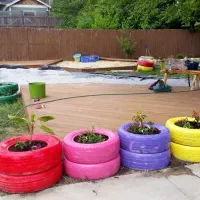 لاستیک استوک مناسب برای گل کاشتن و ...|قطعات یدکی و لوازم جانبی|شاهرود, |دیوار