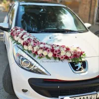 تاج گل و ماشین عروس