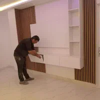 طراحی ساخت واجرای انواع کابینت وکمددیواری وغیره|جاکفشی، کمد، دراور|آبیک, |دیوار