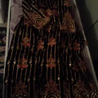 لباس مخمل کارشده سایز ۴۴تا۴۶