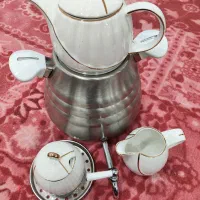 کتری قوری شیر دار