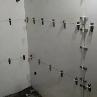 انجام کاشی کاری موزیک وسنگ بلوک شیب بنده|خدمات پیشه و مهارت|اصفهان, تخت فولاد|دیوار