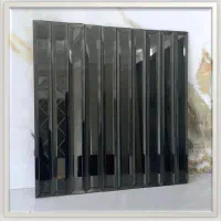 آیینه ساده و طرحدار در سه رنگ متنوع برای دکوراسیون