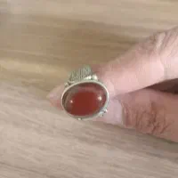 انگشتر نقره عقیق