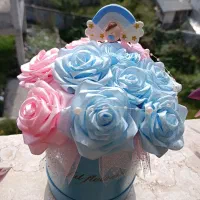 گل رز|گل مصنوعی|لاهیجان, لیالستان|دیوار