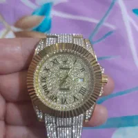 ساعت مچی رولکس زنانه نگین دار نونو