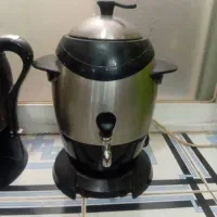 کتری سماور برقی استیل خارجی اتومات سالم و تمیز|سماور، چای‌ساز، قهوه‌ساز|اصفهان, شیخ اشراق|دیوار