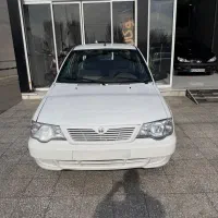 پراید ۱۳۲ مدل 91 سفید دوگانه فرمان هیدرولیک