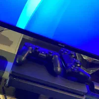 ps4 slim 1tra ترا دو دسته درحد