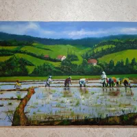 تابلوی نقاشی رنگ روغن