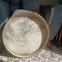 یک عدد دف  سالم وتمیز