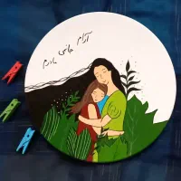 دیوارکوب سفالی|صنایع دستی و سایر لوازم تزئینی|زبرخان, |دیوار