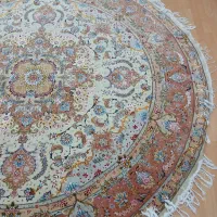 فرش دایره نقشه بنام ۲/۵ در ۲/۵ ۵۰ رج