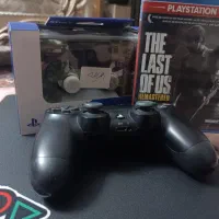 ps4 اسلیم با دو دسته اصل و کیف درحد آک|کنسول، بازی ویدئویی و آنلاین|اردبیل, |دیوار