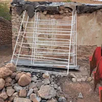 پنج عدد قفسه فلزی مغازه با تخته چوبی|فروشگاه و مغازه|سیروان, |دیوار