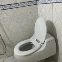 توالت فرنگی وروشویی دست دو
