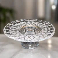 شیرینی خوری پایه دار جهان کریستال Jahan Crystal