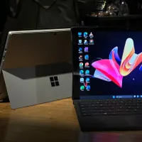 Surface pro 6 - i7 8-256 - کیبورد و شارژر